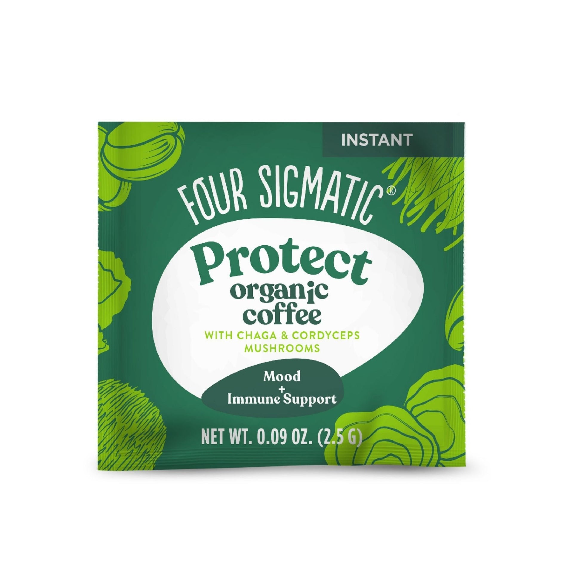 Four Sigmatic Protect Organic Instant Coffee Packet Front