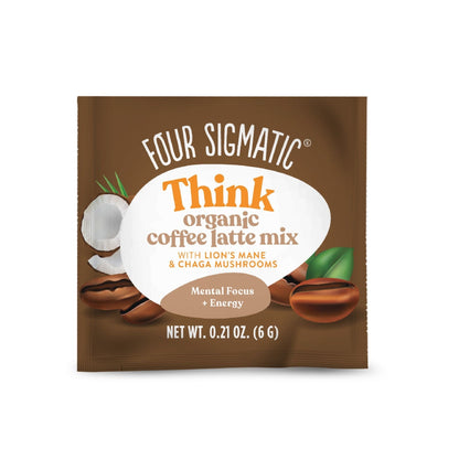 Four Sigmatic Think Organic Coffee Latte Mix Packet Front