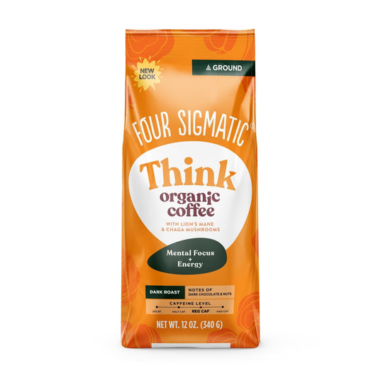 Four Sigmatic Think Organic Ground Coffee Front