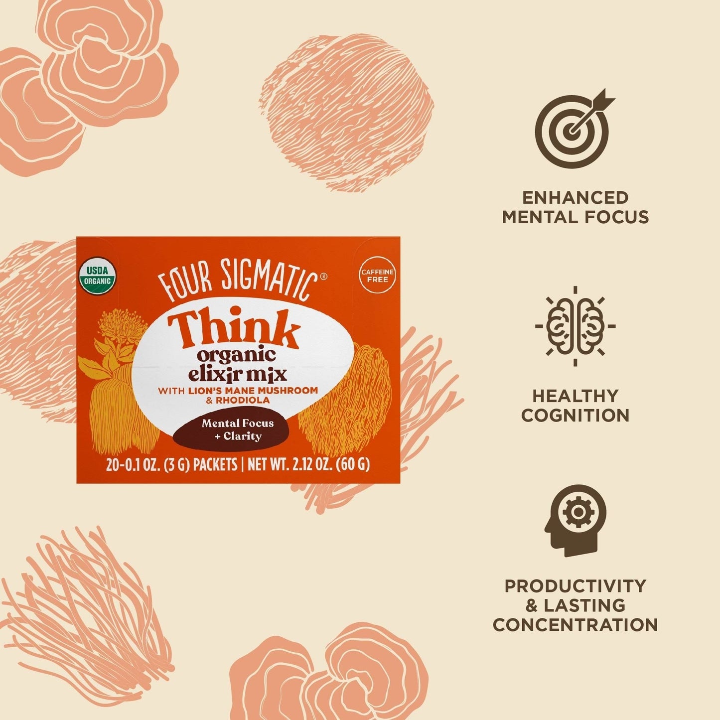 Four Sigmatic Think Organic Whole Bean Coffee Benefits