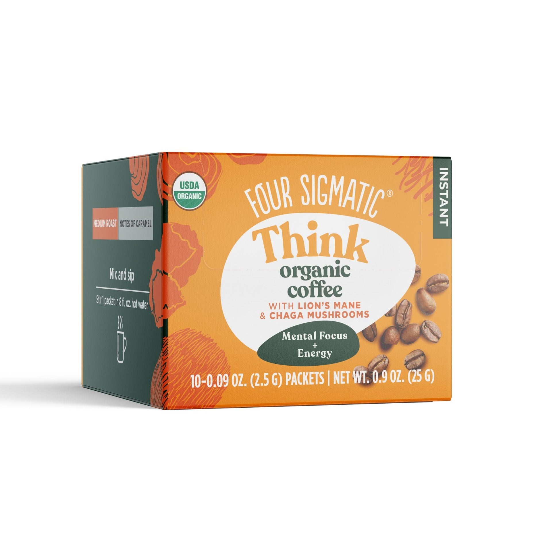 Four Sigmatic Think Organic Instant Coffee Side