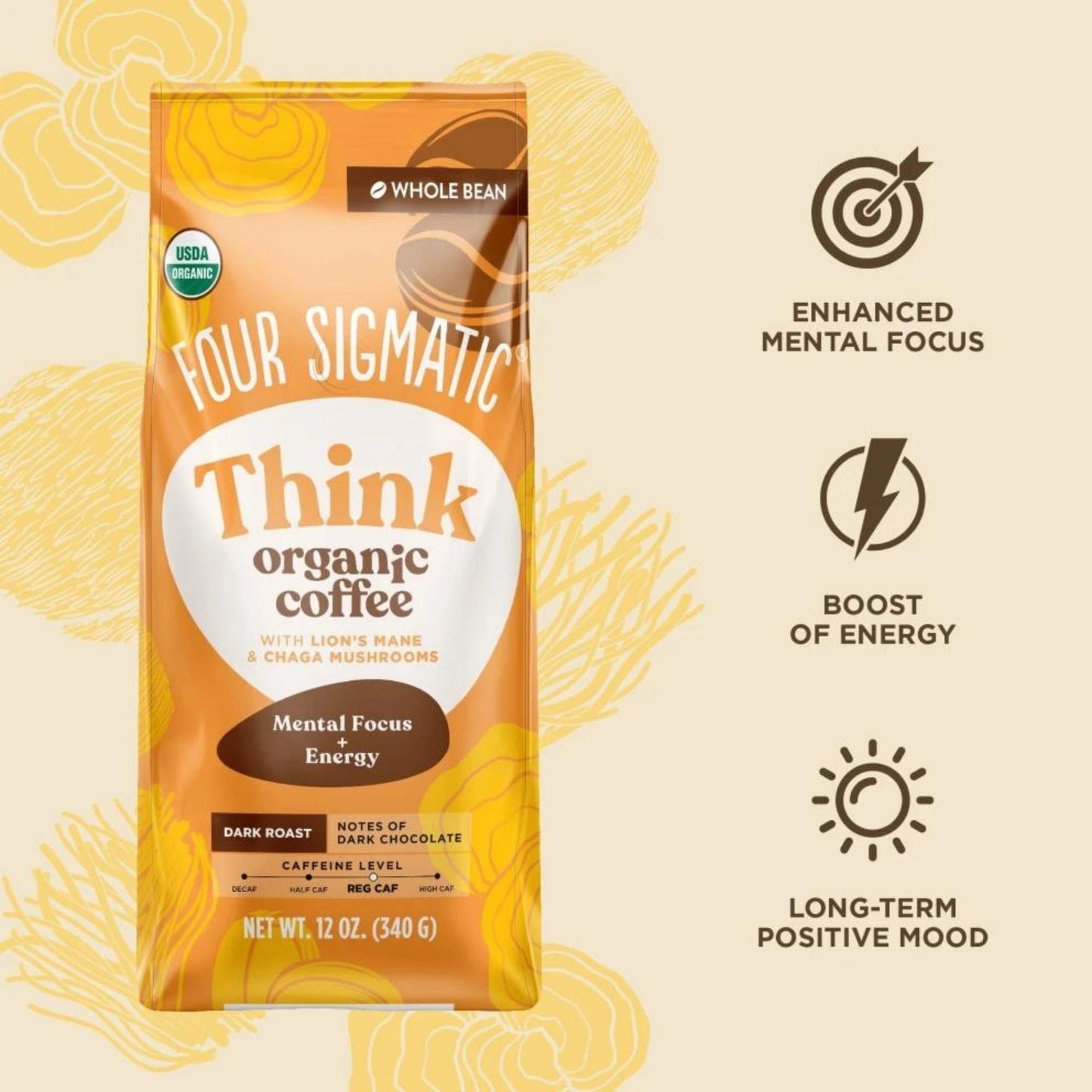 Think Organic Whole Bean Coffee