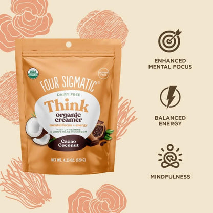 Four Sigmatic Think Organic Cacao Coconut Creamer Benefits