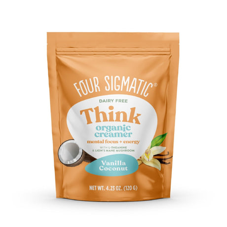 Four Sigmatic Think Organic Vanilla Coconut Creamer Front